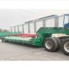 Buy cheap 3/4 Axle 80-120ton Transport Equipment Lowboy Truck Trailer Detachable Gooseneck Lowbed Semi Trailer For Mali from wholesalers