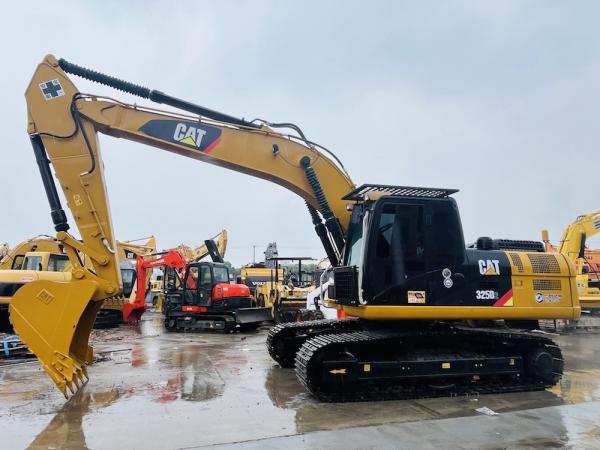 Second Hand CAT Caterpillar 325D Hydraulic Crawler Excavator 25 Ton Nice Used