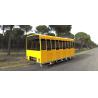Buy cheap Gasoline Power 62 Seats Mini Trackless Train 76 KW Rated Power CE Approved from wholesalers