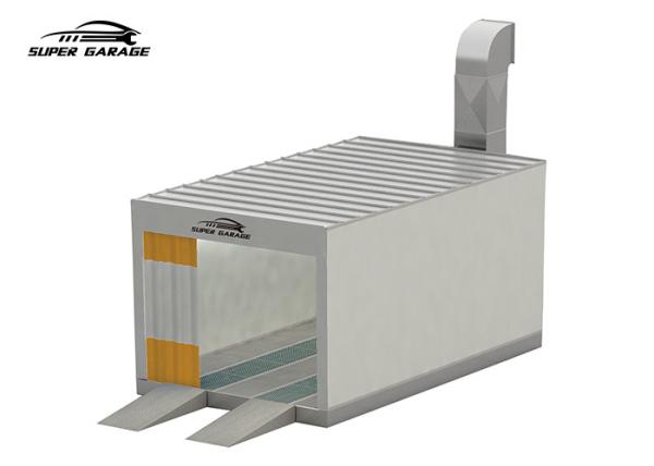 Buy cheap Down Draft Car Paint Spray Booth 6.5Kw Preparation Bay / Dry Sanding / Prep Room from wholesalers