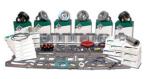 Buy cheap 3126 Caterpillar Engine Spare Parts Single / Two Piece Aluminum Pistons from wholesalers