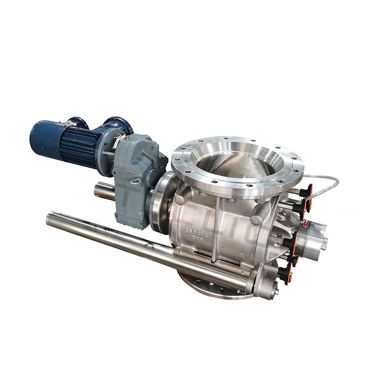 High Pressure Rotary Airlocks Valve Feeder Electric Drive DN100-DN350