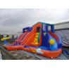 Buy cheap Outdoor Giant Double Track Inflatable Bouncer Water Slide Water Park from wholesalers