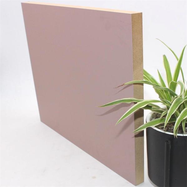 Buy cheap Matte Pink 3H Medium Density Fiberboard Panels For Interior Furniture from wholesalers