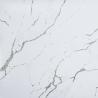 Buy cheap Striped White Quartz Countertops 3200x1600mm Quartz Kitchen Worktops from wholesalers
