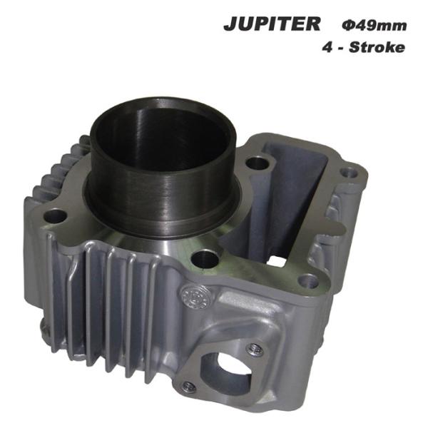 49mm Motorcycle Cylinder yamaha Motorcycle Parts , Juipter Motorcycle Spare