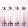 Buy cheap 550 Ml Shatterproof Glass Water Bottle Gemstone Crystal Infused Energy Drink Use from wholesalers
