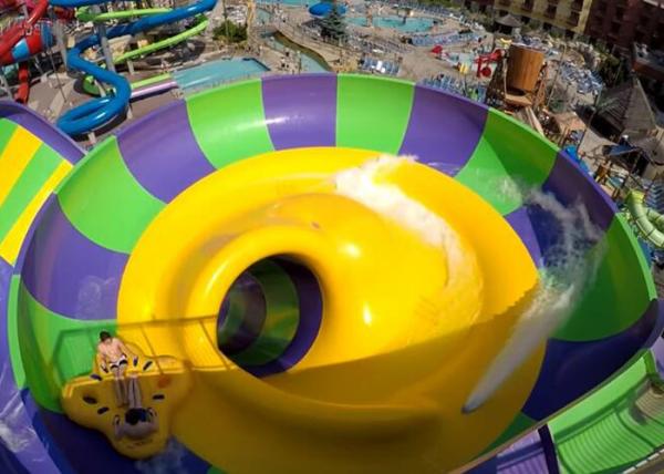 Buy cheap Indoor Or Outdoor Swimming Pool Water Slides Super Bowl For 2 People​ from wholesalers