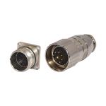 High Power M23 Connector 300V Male 9 Pin Circular Connector Metal Plug
