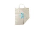 Plastic Clear Tote Bags Wipe Clean Clear Vinyl Tote Bag for Shopping Picnic &