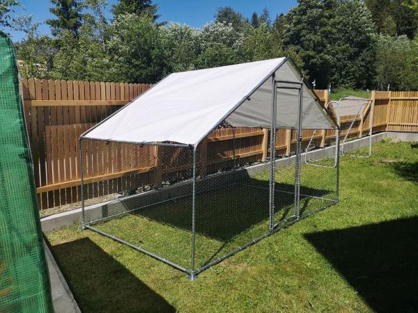 Buy cheap Sun Protection PE Coating 6.7x13ft Chicken Run Kennel from wholesalers