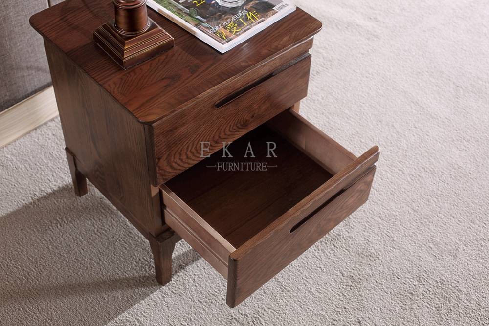 Nightstand Drawer Bedside Table Bedroom Furniture