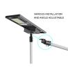 Buy cheap All Weather 100w 150w 200w LED Solar Street Light Angle Adjustable Sensor Parking Lot Light from wholesalers