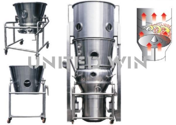 Buy cheap 120kg Batch Fluidized Bed Pelletizing Coater Integrating Mixing Drying XLB Rotor 11kw from wholesalers