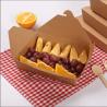 Buy cheap Biodegradable Custom Paper To Go Boxes Food Grade Kraft Paper Takeaway Box from wholesalers