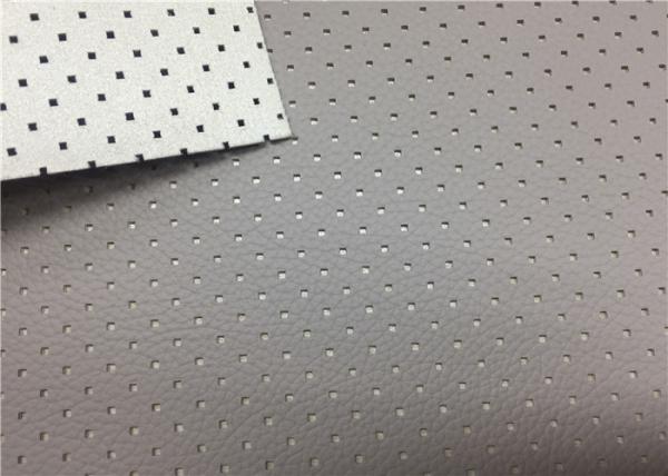 Buy cheap Automotive Interrier PU Pvc Leather , Punched Pvc Synthetic Leather Abrasion Resistant from wholesalers