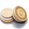 Buy cheap Custom Bamboo Cup Lids cover 70mm For Boba Tea Glass Mason Jar Mug from wholesalers