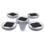 3-5 Hours Charging Time Aluminum 20W 30W 40W IP65 Urban Lighting Solar LED