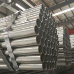 Anti Corrosion Galvanized Round Tubing , Straight Welded Pipe For Construction