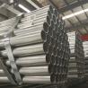 Buy cheap Anti Corrosion Galvanized Round Tubing , Straight Welded Pipe For Construction from wholesalers