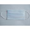 Buy cheap FDA 3 Ply Anti Bacterial Disposable Sheet Earloop Mask from wholesalers
