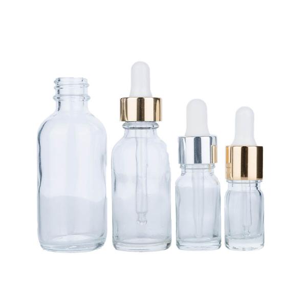Buy cheap 33MM 25MM Essential Oil Glass Cosmetic Dropper Bottles from wholesalers