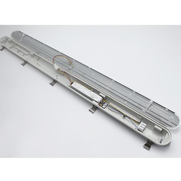 Buy cheap Multipurpose Slim LED Tube Waterproof , 50HZ 4 Foot Vapor Tight LED Light Fixtures from wholesalers