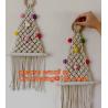Buy cheap MACRAME TABLE RUNNER, MACRAME LAMP SHADE, MACRAME DOOR CURTAIN, MACRAME YOGA BAG from wholesalers