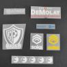 Buy cheap Durable Flexible Silicone Heat Transfer Logo Heat Transfer Clothing Tags from wholesalers