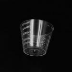 30ml 30CC 8dr Disposable plastic measuring pp cup for medicine transparent