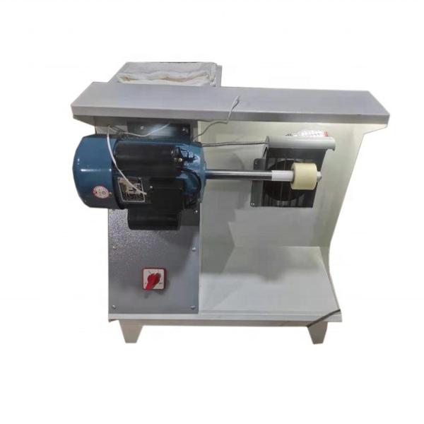 Single Head Footwear Leather Grinding Machine with White Appearance and 220V