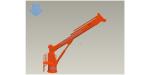 Box Boom Telescopic Marine Crane And Offshore For Offshore Service Vessel