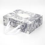 PDF Foldable Magnetic Gift Box Gold Foil Logo Garment Shoes Packaging