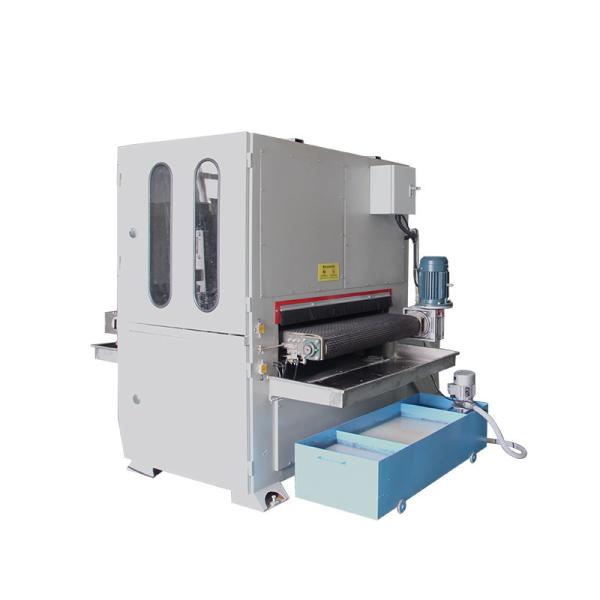 Buy cheap 1000mm Standard Automatic Belt Grinding Machine Metal Polishing Deburring For Sheet Metal from wholesalers