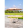 Buy cheap 200g Polyester Fabric Round Large Garden Parasols Umbrella With Stainless Steel Pole from wholesalers