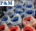 DN100 PN16 GGG50 cast iron flanged foot valve