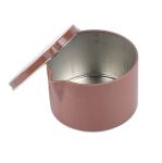 8Oz Gold Metal Tinplate Candle Tin Can With Lid And Spout OEM ODM