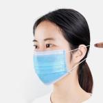 Multi Layered 145×95mm Children Disposable Non Woven Mask BFE>95% for Kids