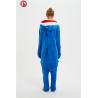 Buy cheap Wholesale Warm Fleece Animal Heated Pajamas Cheap Sexy Adult Blue Shark Onesie from wholesalers