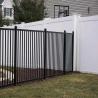 Buy cheap 80mm Australia Wrought Iron Fence Panels 25x25mm Tubular Fence Designs from wholesalers