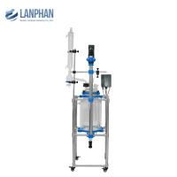Buy cheap 304 Stainless Steel Jaceted Borosilicate Glass Reactor Vessel product