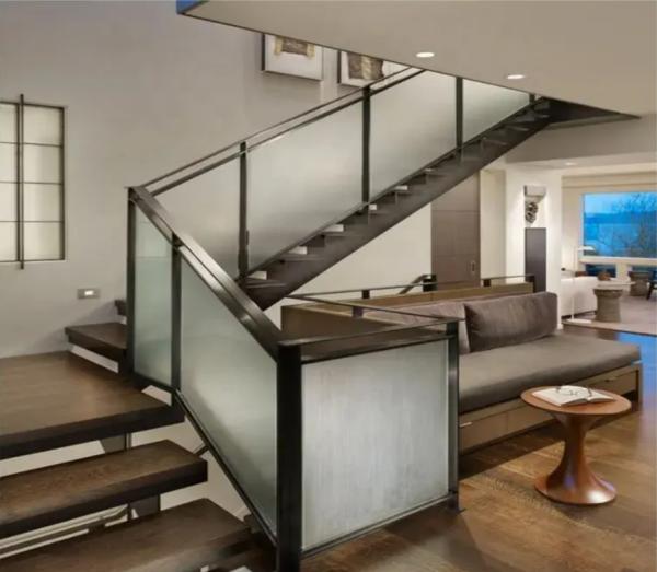 Buy cheap Indoor Outdoor Stainless Steel Railing With Tempered Glass Easy To Clean Sleek Look from wholesalers