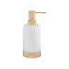 Buy cheap Fauxwood Polyresin BathCountertop Set With Sand Stone White Round Shape from wholesalers