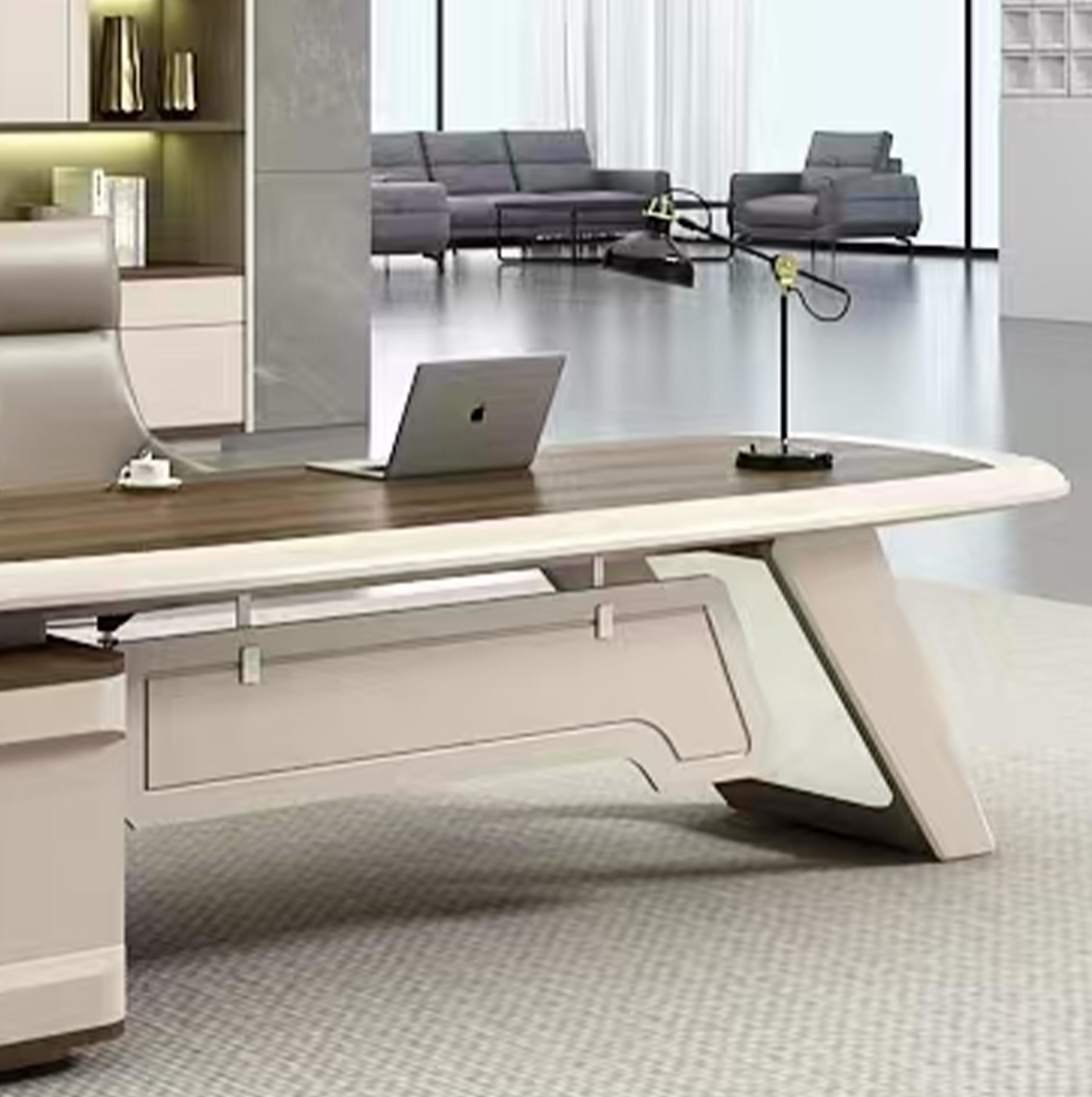 Modern Large Office Desk With Chair Manager Table Chief Executive Table