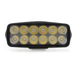 Plastic White Color Steady 12 Beam Motorcycle Parts LED Spotlight