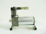 Single 120psi Chrome Air Suspension Pump 12 Volt Stainless Lead Hose YURUI 6273R