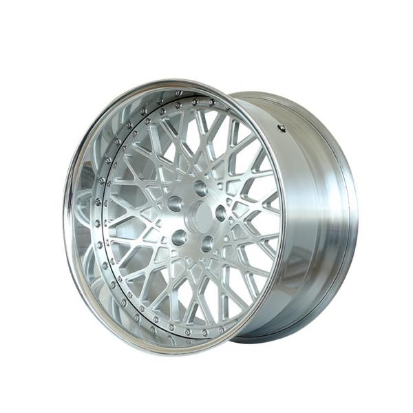 two piece custom super deep lip polish 22 21 20 19 18 inch car metal alloy rep