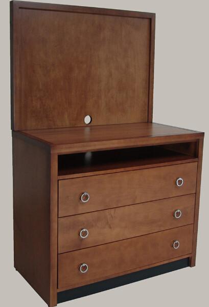 dresser with TV panel /console/wooden hotel furniture,hospitality casegoods DR