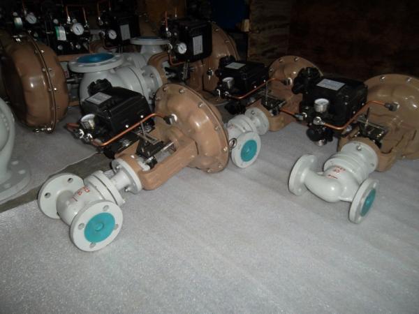 Buy cheap Single Seat PN40 Pneumatic Fluid Flow Control Valve from wholesalers