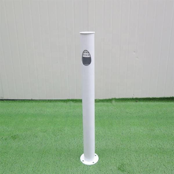 Buy cheap Ground Mounted Dia 150 *1000H Mm Outdoor Ashtray Cigarette Bin from wholesalers